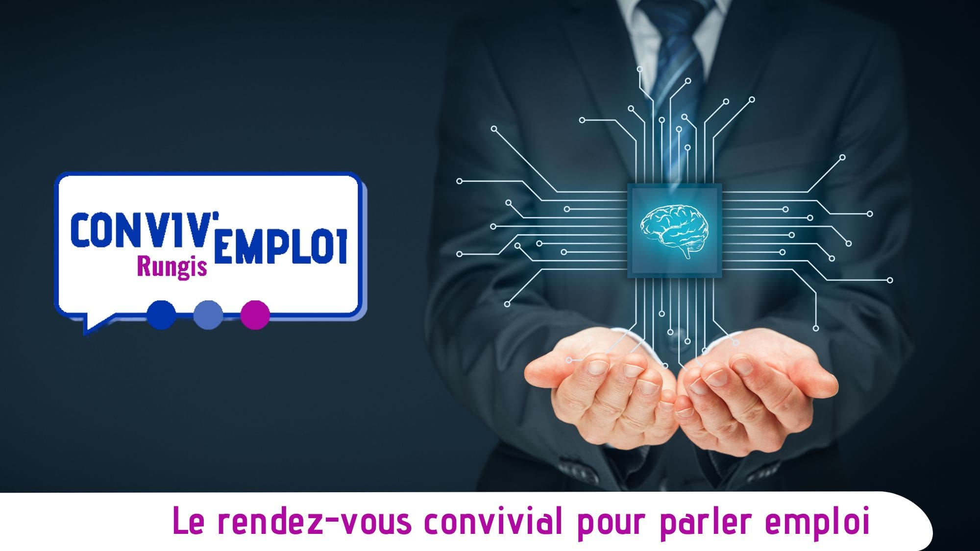 CONVIV’EMPLOI RUNGIS : le rendez-vous convivial pour parler emploi @ Les Parasols