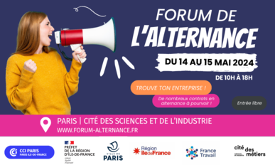 Forum de l’alternance 2024 : trouvez vos futurs alternants !