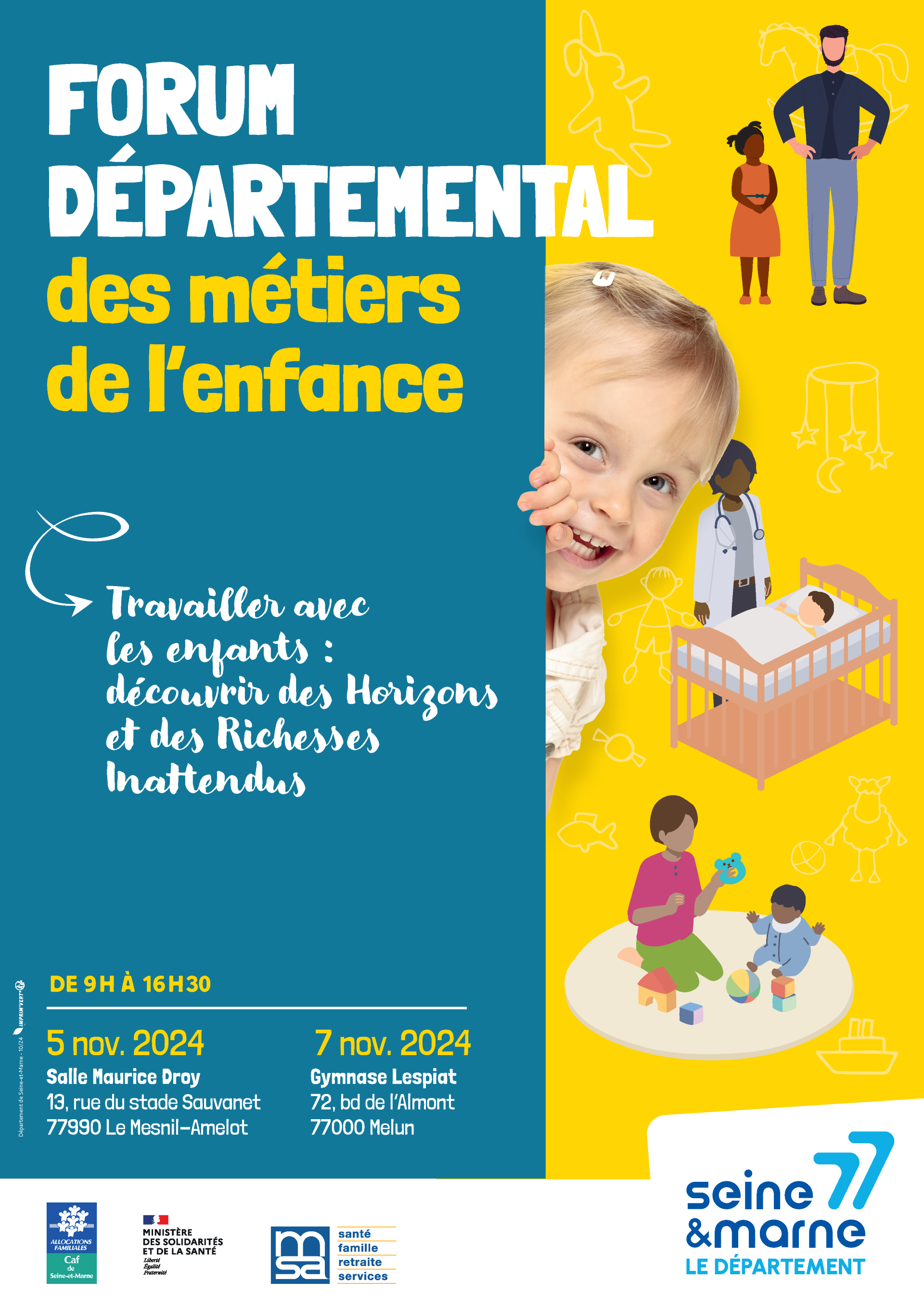 Forum départemental des métiers de l’enfance