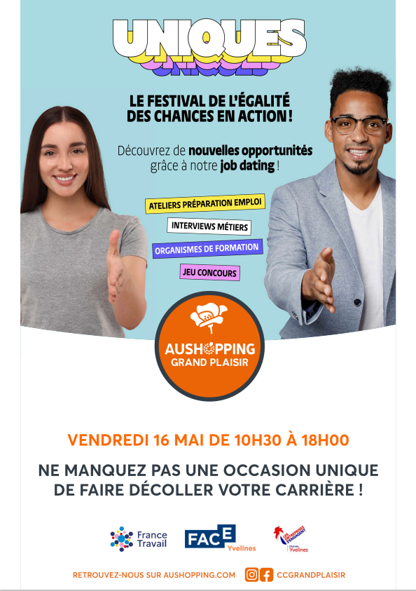 Job dating UNIQUES – Plaisir (78)